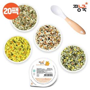 [짱죽]골고루 이유식 완료기 아기밥 20팩(13개월부터)