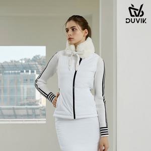 [텐텐]듀빅 여성 크루넥 구스다운 패딩 베스트 DC4WVT001WH