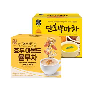 [녹차원] 율무차 30스틱+단호박마차 30스틱
