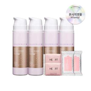 ★20%즉할+20%적립★[선물세트] 질경이 여청청결제 골드폼 150g x4개+페미닌 티슈 x2개+중형(4개입) x2개