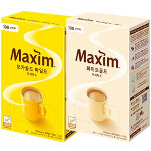 동서 맥심 모카골드 커피믹스 100T 외 [화이트골드/모카라이트/제로슈거/슈프림]