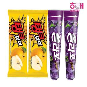 갤러리아_해태 탱크보이 배맛 15개+폴라포 포도 15개 /아이스크림
