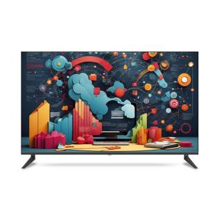 [써밋티비] 32인치(81cm ) BIZ32 SMART  제로베젤 구글  안드로이드 스마트 HD TV   택배-자가설치