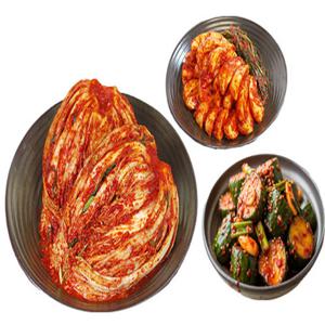[대한민국김치협회]사계담 포기김치7kg+초롱무총각김치2kg+오이김치1kg