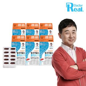 리얼닥터 간에 좋은 밀크씨슬에 플러스 6개 / 피로회복 숙취