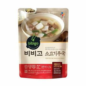 [새벽배송][우리가락]비비고 소고기무국 500g