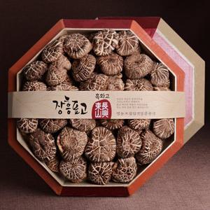 [감동 버섯 선물세트] 장흥동산 표고 흑화고 팔각세트 600g