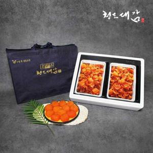 갤러리아_[청도대감] 씨없는 청도 감말랭이 세절건시 1kg 2개