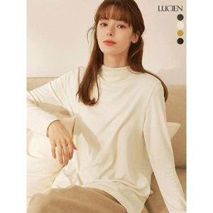 [루시앙]울 블렌디드 기모 티블라우스 4종 택1