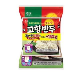 해태 고향만두 630g+150g 2개