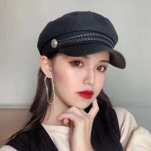 레자 캡 여성군모 헌팅캡 군인베레모 마도로스캡 가죽