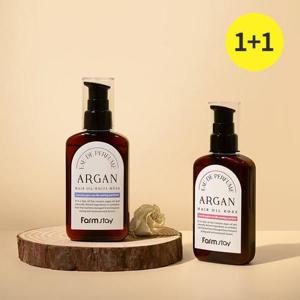 [1+1] 오드 퍼퓸 아르간 헤어 오일 100ml(로즈/화이트머스크)