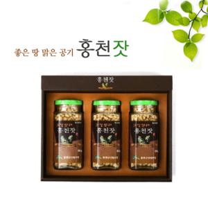[홍천군산림조합] 좋은땅 맑은공기 홍천잣150g x 3병
