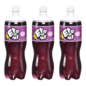 일화 탑씨 포도 1.5L x 12개 과즙탄산 탄산음료