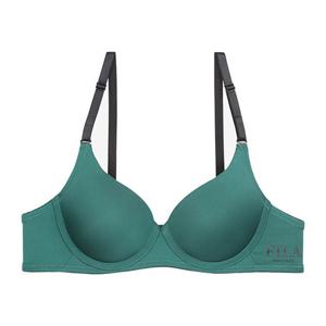 [FILA] 아웃핏 블랙밴드 여성 브라 FI4BAC6445F_GRN