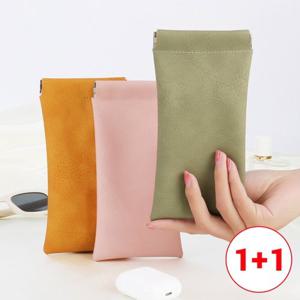 가죽안경집 인조가죽 선글라스파우치 1+1