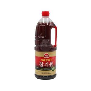 [JHQSQGEF_52EP]참기름 학교급식 대용량참기름 1.8L