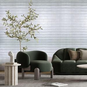 폼블럭 3D브릭 1mX10m/두꺼운 단열재 벽지 시트지 (WB189D5)