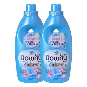 [다우니]다우니 초고농축 섬유유연제 블루 1L x2