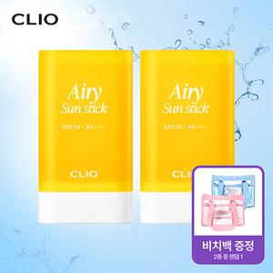 [빅적립행사] 클리오 선스틱 본품1+1+비치백1개