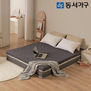 동서가구 뉴EZ매트 HR폼 80T 편백황토숯 3단 접이식 Q 토퍼 매트 DF645744