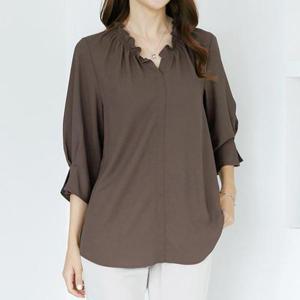 [데드라](110size)엘리제셔링블라우스[여름VER] TBD3584_DO