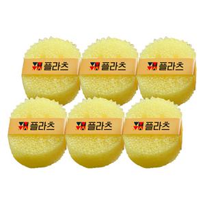 플라츠 스크럽 수세미 6종