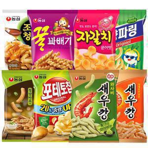 [APP전용] 농심 새우깡 와사비/자갈치//포테토칩 외 베스트 기획상품