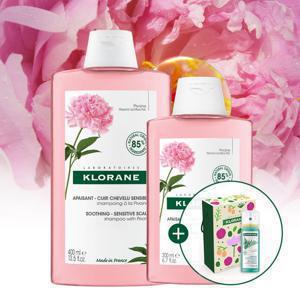 (추가20%+찜쿠폰) 피오니 샴푸 400ml+200ml (+케이스+네틀 드라이샴푸 50ml)