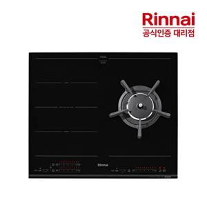 [전국설치] 린나이 3구 쥬벨 가스하이브리드 RBR-IG300 프리미엄 인덕션2구+가스1구