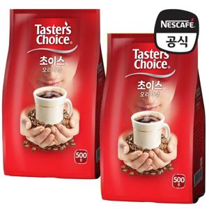 (2팩) 테이스터스 초이스 오리지날 500G (파우치)
