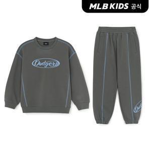 [MLB 키즈] (공식) 스트릿 베이직 컬러 스티치 맨투맨세트 (4color)