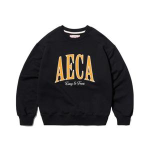 에이카 AECA ARCH FELT SWEAT SHIRTS 스웨트셔츠-블랙 매장정품 227286