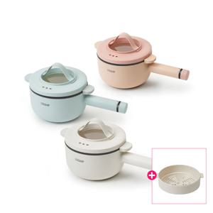 2in1 멀티쿠커 라면포트 내솥분리 찜기 전기냄비 LEP-P20 -