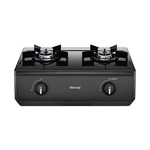 [AK수원점] [린나이] AA가스레인지 2구 건전지 그라파이트 블랙 RTR-H2200