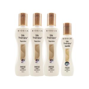 [최신상] 실크테라피 리페러티브 헤어 에센스 아르간 오일 126ml 3개+59ml