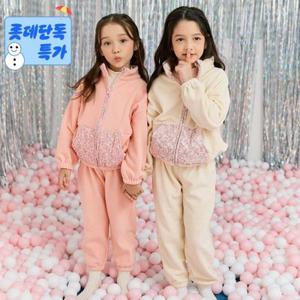 [베베쥬x롯데단독노마진특가] 엘리로즈후리스상하복