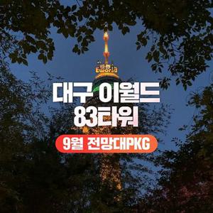 [대구] 이월드 83타워 전망대PKG 9월