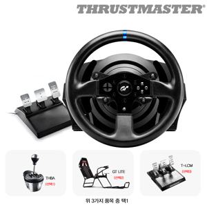 트러스트마스터 T300RS GT 레이싱휠, 3페달포함 (PS PC) + GT LITE 레이싱시트 + TH8A 쉬프터 + T-LCM 3페달 패키지 (선택1)