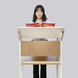 디자인블레스 서서 공부하는 프리미엄 스탠딩 책상