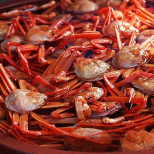 [통큰수산]포항 구룡포 자숙 연지홍게 5kg 실속형(15미 내외/다리수율 80%이상)