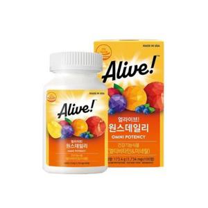 얼라이브 원스데일리 멀티비타민 1734mg x 100정