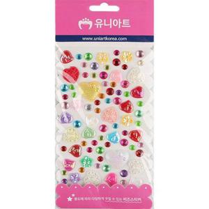 유니아트 비즈스티커 29번  보석 스티커 혼합스티커