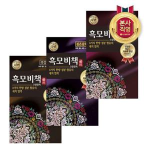 리엔 흑모비책 골드 자연갈색/짙은갈색/흑갈색 새치 염색약 90g x10개