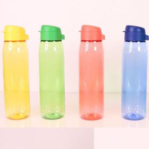 타파웨어 크리스탈 에코 트라이탄 플립캡 물병 550ml 스포츠 아웃도어 어린이 물통 보틀