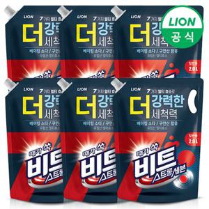 [On] 비트 스트롱 세븐 액체세제 2.22L 리필 x 6개