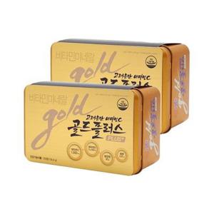 [고려은단] 비타민C 골드플러스 120정(4개월분)X2세트 특가