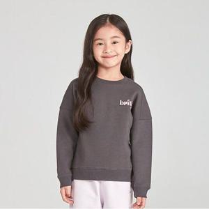 공식  닥스키즈 베이직 백그래픽 맨투맨 DTF12TM60M_CG