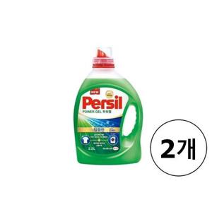 헨켈 퍼실 파워젤 딥클린 액상세제 드럼 일반 겸용 용기 2.2L x 2개
