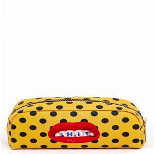 Seletti SELETTI '똥' 실크 x 화장지 뷰티백 02540U